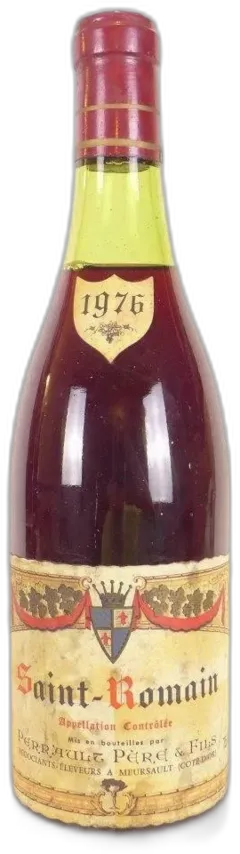 photo du vin Saint-Romain Perrault Père et Fils Rouge Bourgogne