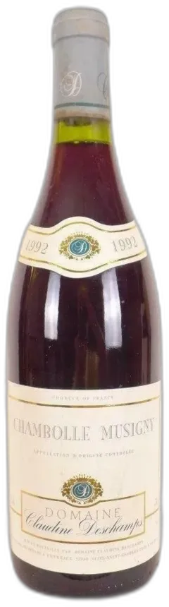 photo Chambolle-Musigny Claudine Deschamps Rouge Bourgogne