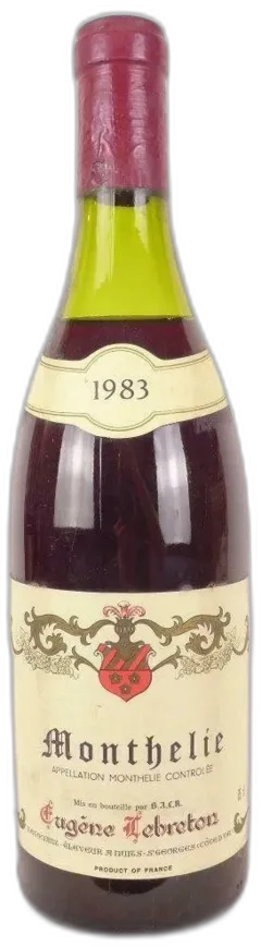photo Monthélie Eugène Lebreton Rouge Bourgogne