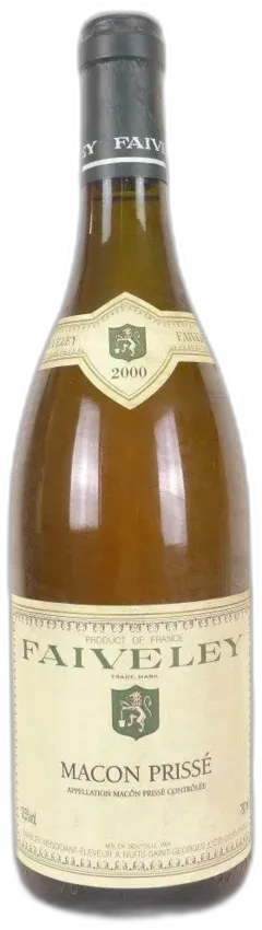 photo Mâcon Prissé Faiveley Blanc Bourgogne