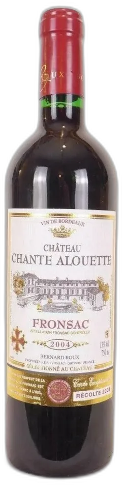 photo Château Chante Alouette Rouge Bordeaux