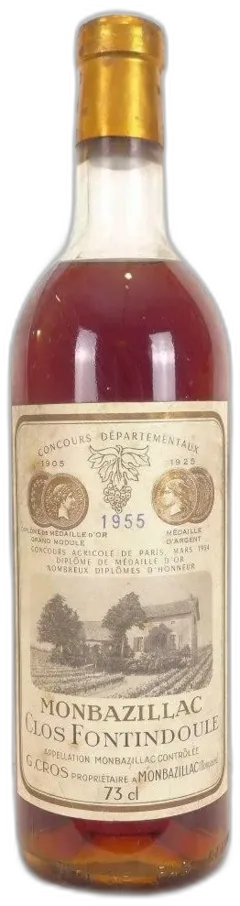 photo 1955 Monbazillac Clos Fontindoule Liquoreux