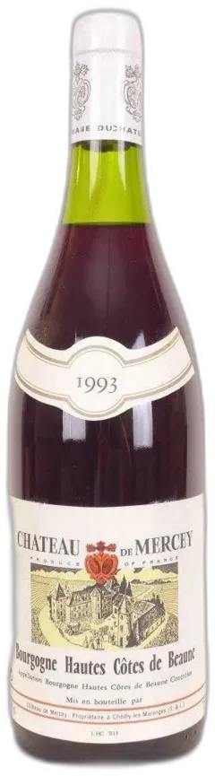 photo Hautes Côtes de Beaune Château de Mercey Rouge