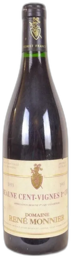 photo du vin Beaune René Monnier Premier Cru Cent-Vignes