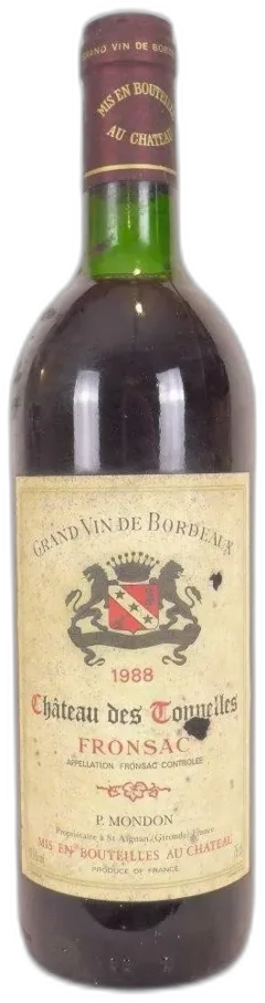 photo Château des Tonnelles Rouge Bordeaux