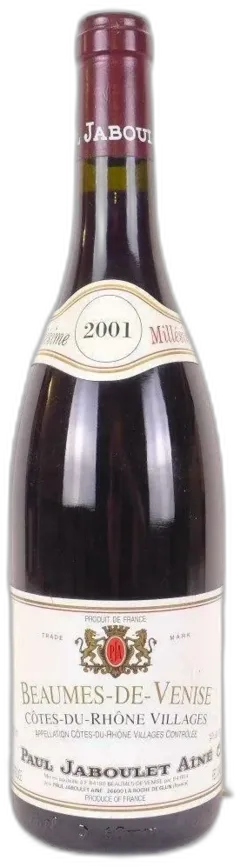 photo Beaumes de Venise Paul Jaboulet Ainé Rouge
