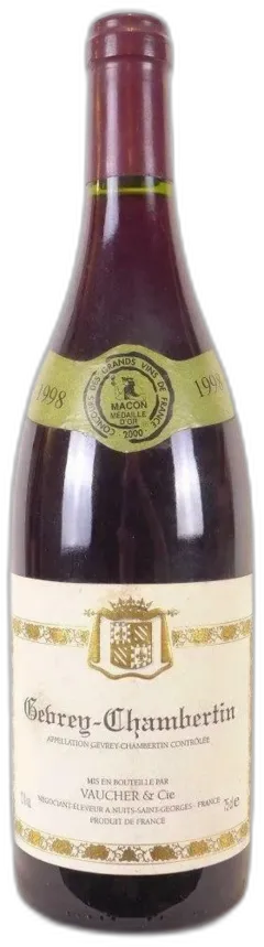 photo Gevrey-Chambertin Vaucher Rouge Bourgogne