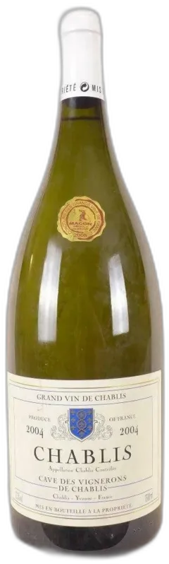image du vin Chablis Cave des Vignerons Magnum Blanc Bourgogne