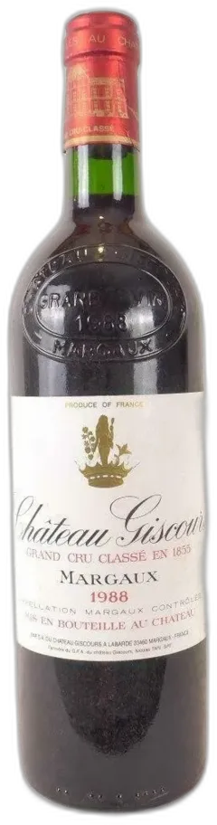 photo 1988 Margaux Château Giscours Grand Cru Classé