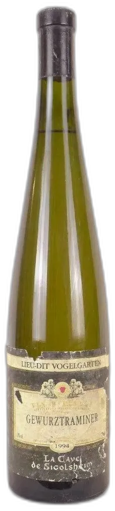 photo Gewurztraminer Cave de Sigolsheim Lieu-Dit Vogelgarten Blanc Alsace