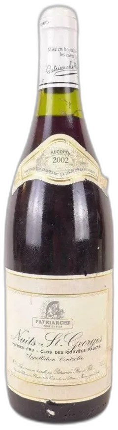 photo Nuits Saint-Georges Patriarche Père et Fils Premier Cru Clos des Corvées Pagets