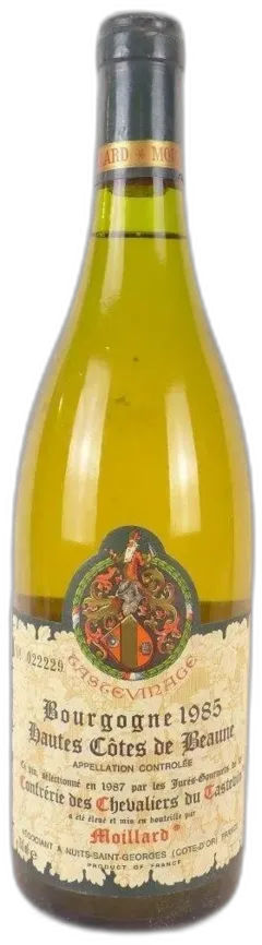 photo Hautes Côtes de Beaune Moillard Tastevinage Blanc