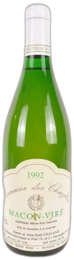photo du vin Domaine des Chazelles Blanc