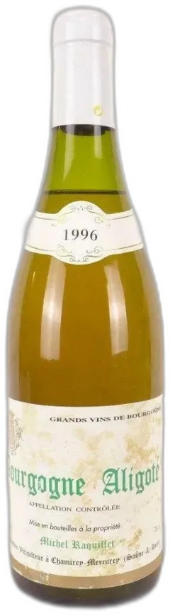 photo Aligoté Michel Raquillet Blanc Bourgogne