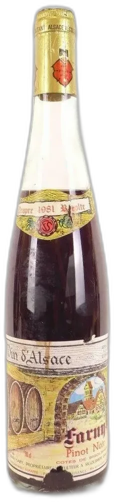 photo Pinot Noir Farny-Sary Côtes de Sigolsheim