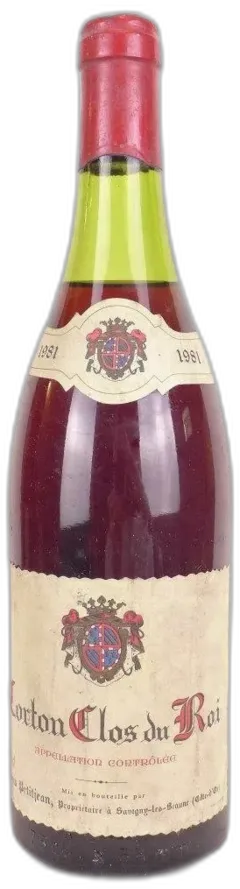photo Corton Louis Petitjean Grand Cru Clos du Roi