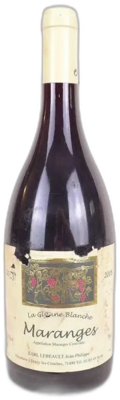 photo 2005 Maranges Earl Lebeault Rouge Bourgogne