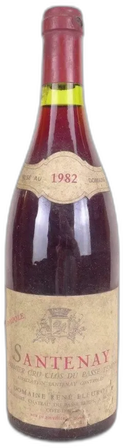photo Santenay René Fleurot Premier Cru Clos du Passe Temps Monopole Rouge