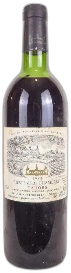 photo 1982 Cahors Château de Chambert Rouge