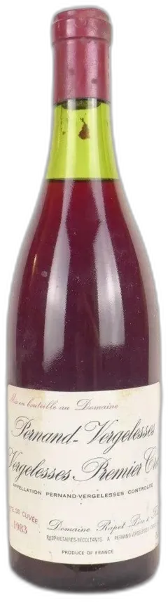 photo Pernand-Vergelesses Domaine Rapet Premier Cru Vergelesses Tête de Cuvée Rouge