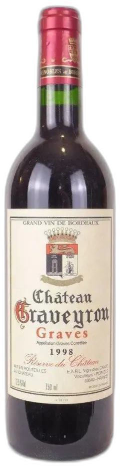 photo Château Graveyron Rouge Bordeaux