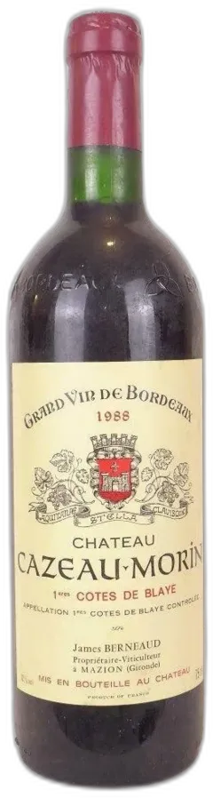 photo Château Cazeau-Morin Rouge Bordeaux
