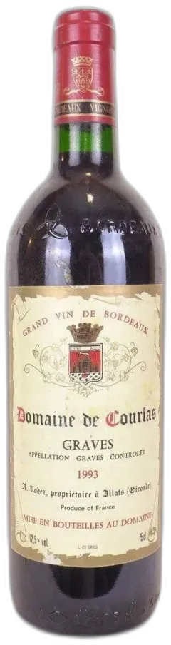 photo Graves Domaine de Courlas Rouge Bordeaux