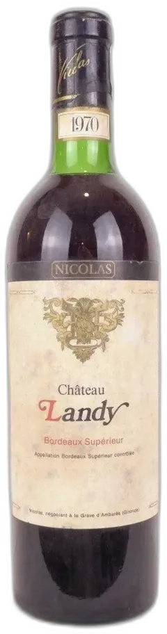 photo Château Landy Nicolas Rouge Bordeaux