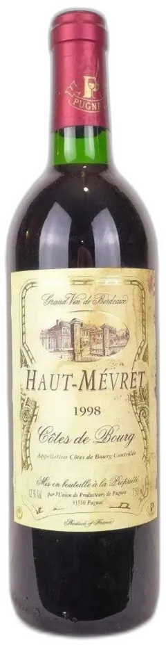 photo Haut-Mévret Étiquette Sale
