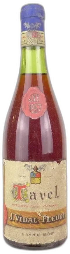 photo 1957 Tavel Vidal-Fleury Rosé Rhône