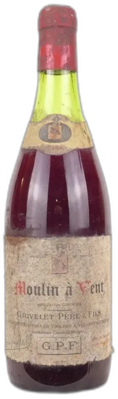 photo Moulin à Vent Grivelet Père et Fils Rouge Beaujolais