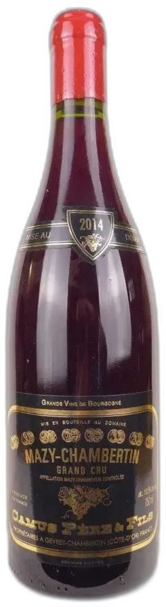 photo Mazis-Chambertin Camus Père et Fils Grand Cru Rouge Bourgogne