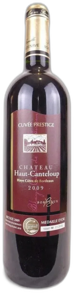 photo Château Haut-Canteloup Cuvée Prestige