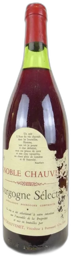 photo du vin Chauvenet Sélection Rouge Bourgogne
