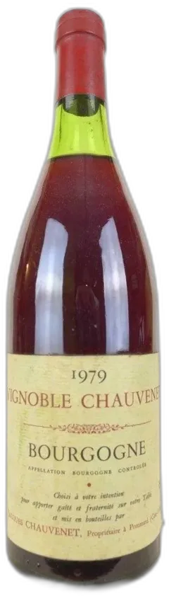 photo du vin Bourgogne Chauvenet Rouge