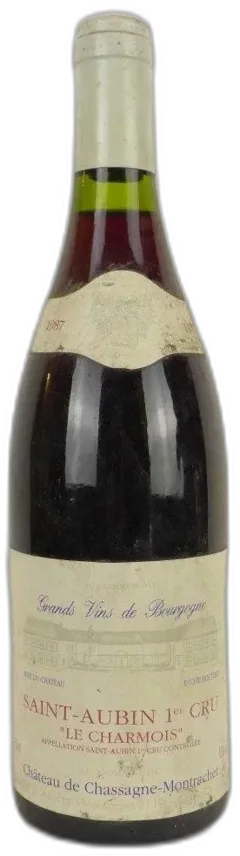 photo 1987 Saint-Aubin Château de Chassagne-Montrachet Premier Cru le Charmois