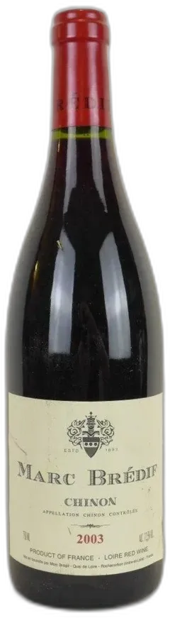 photo 2003 Chinon Marc Brédif Rouge Loire Touraine