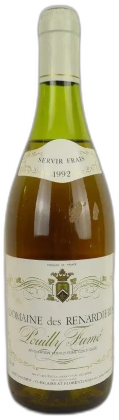 photo Pouilly-Fumé Domaine des Renardières Blanc Loire Centre