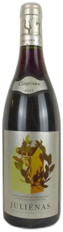 photo du vin Juliénas Coquard Rouge Beaujolais
