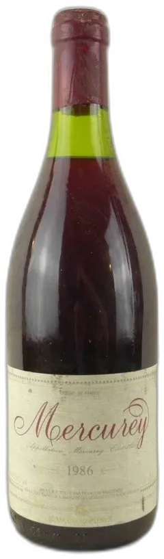 photo 1986 Mercurey François Martenot Rouge Bourgogne