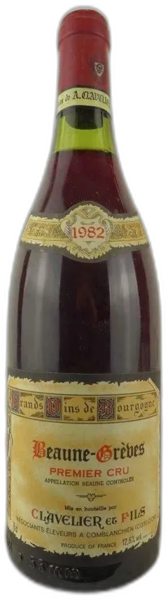 photos du vin Beaune Clavelier et Fils Premier Cru Grèves Rouge