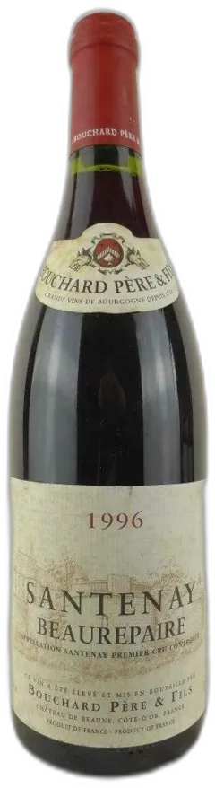 photo Santenay Bouchard Père et Fils Premier Cru Beaupaire Rouge