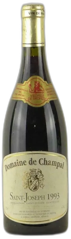 photo Saint-Joseph Domaine de Champal Rouge