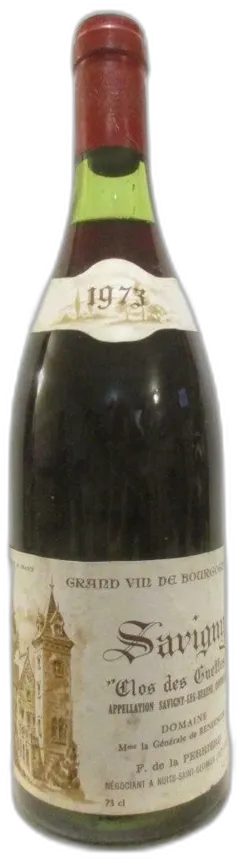 photo Savigny Mme la Générale de Rendinger Clos des Guettes