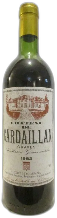 photo Graves Château de Cardaillan Rouge Bordeaux