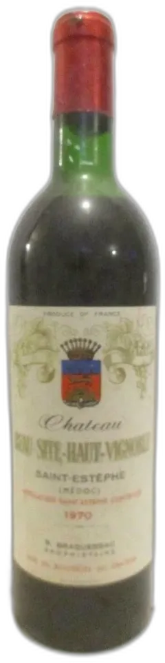 photo Saint-Estèphe Château Beau-Site-Haut-Vignoble Rouge Bordeaux