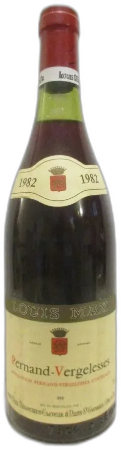 photo 1982 Pernand-Vergelesses Louis Max Rouge Bourgogne