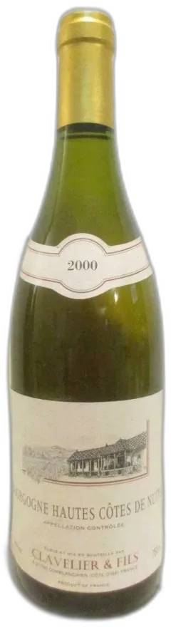 photo Hautes Côtes de Nuits Clavelier et Fils Blanc