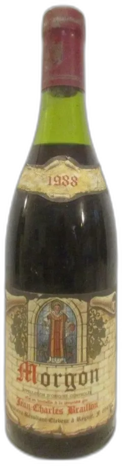 vue du vin Morgon Jean-Charles Braillon Rouge Beaujolais