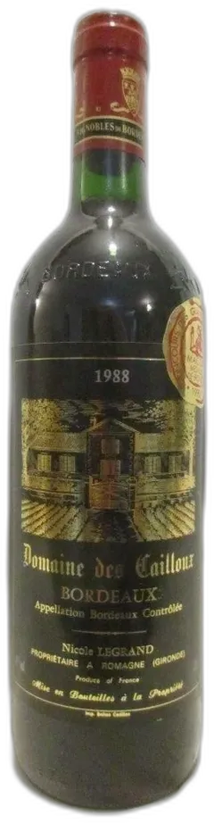 photo Domaine des Cailloux Rouge